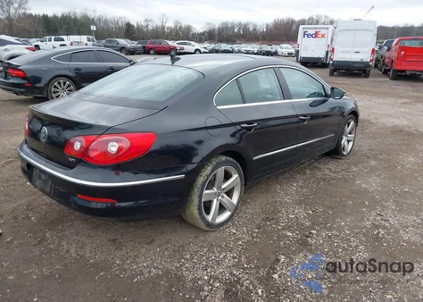 2012 Volkswagen Cc Lux Plus из США, поврежденный, VIN WVWHN7AN3CE539193